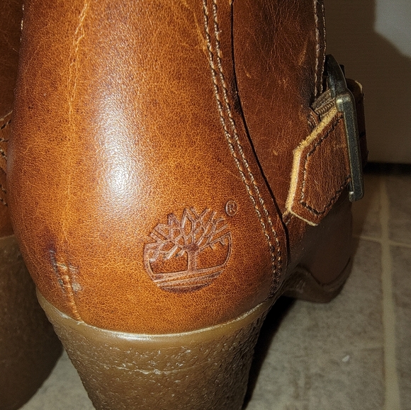 Timberland EARTHKEEPERS GLANCY PEEP TOE Low Ankle Boots - Picture 6 of 6